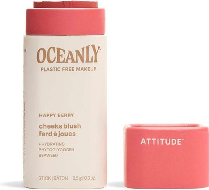 Attitude Cream blush in stick Oceanly (Cheeks Blush) 8.5 g - Shade: Silky Pink (Silky Pink)