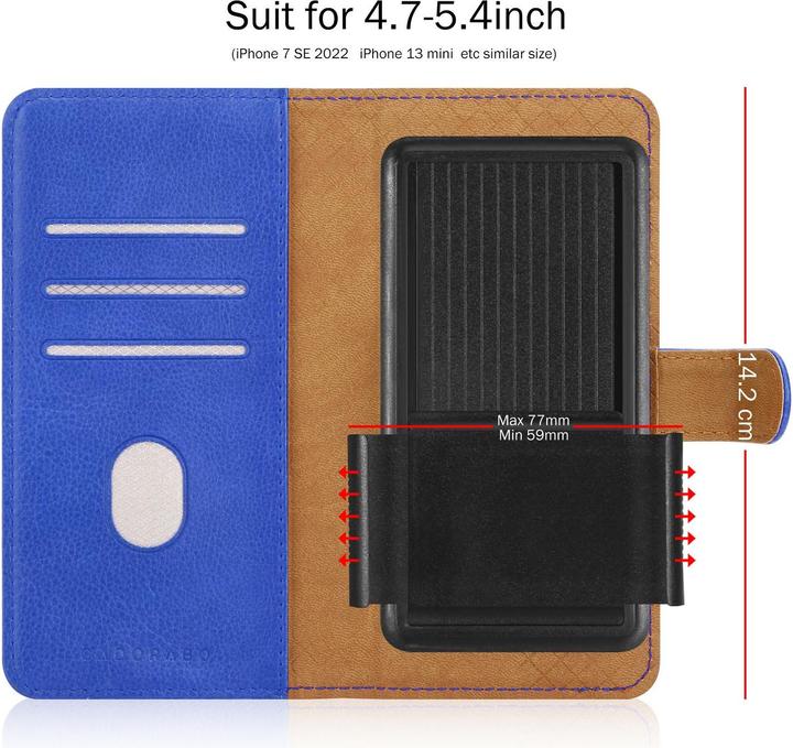 Produktbild Cadorabo Hülle für Samsung Galaxy XCover 2 Book Case Style (Samsung Galaxy Xcover 2)
