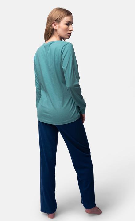 Immagine prodotto greenjama Camicia a maniche lunghe con contenuto di lana (40)