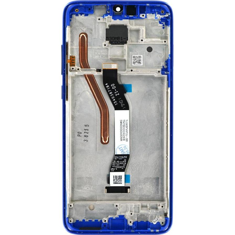 Thumbnail - OEM Display + Rahmen für Redmi Note 8 Pro blau (Display), Mobilgerät Ersatzteile, Blau