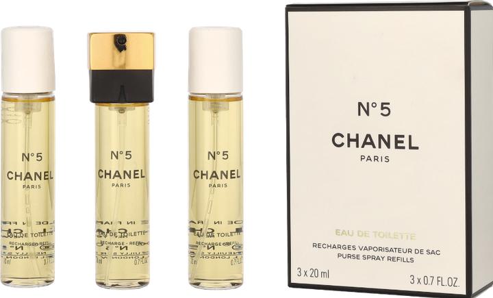 Actual product image Chanel N°5 3x Refill (Eau de toilette, 60 ml)