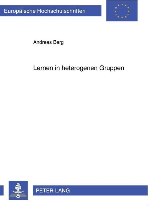 Produktbild Lernen in heterogenen Gruppen (Deutsch, Andreas Berg, 2010)