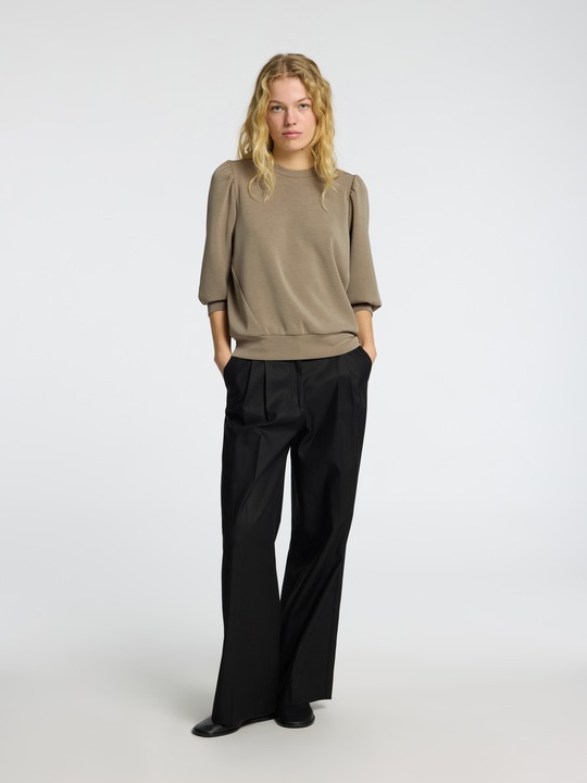 Actual product image Selected Femme Slftenny 3/4 Sweat Top Noos (M)