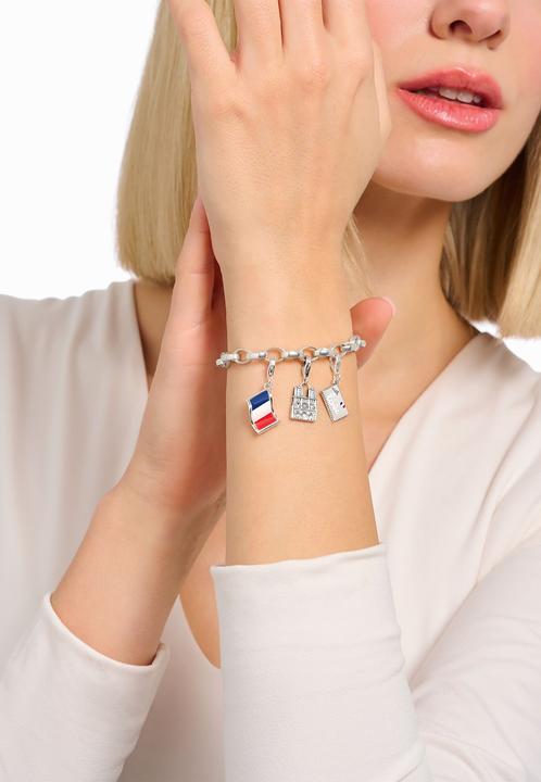 Produktbild Thomas Sabo Flagge Frankreich (Silber)