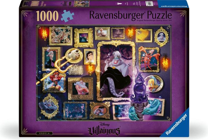 Image du produit Ravensburger Puzzle 1000 pièces 12000039 - Disney Villainous Ursula - Les personnages populaires de (1000 pièces)