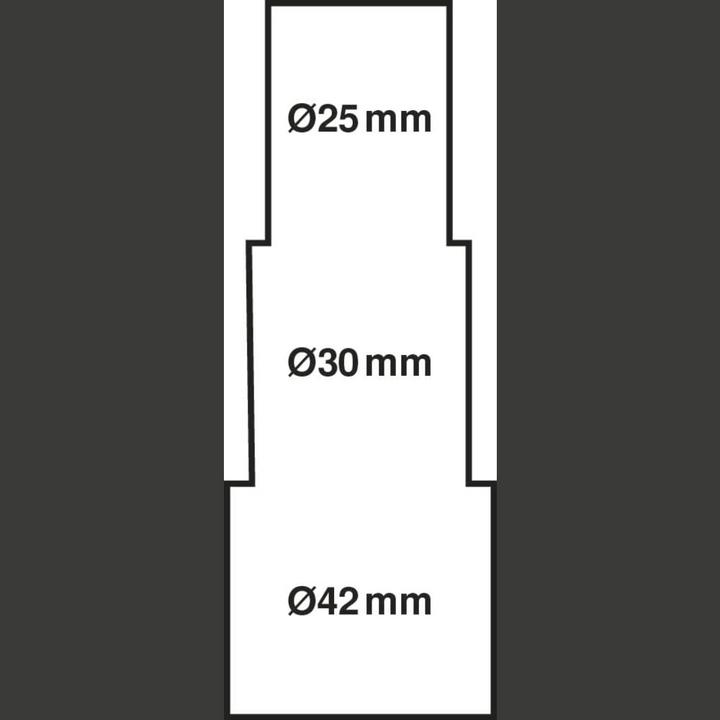 Actual product image KS Tools Hydraulic cylinder mounting set, 4 pcs.