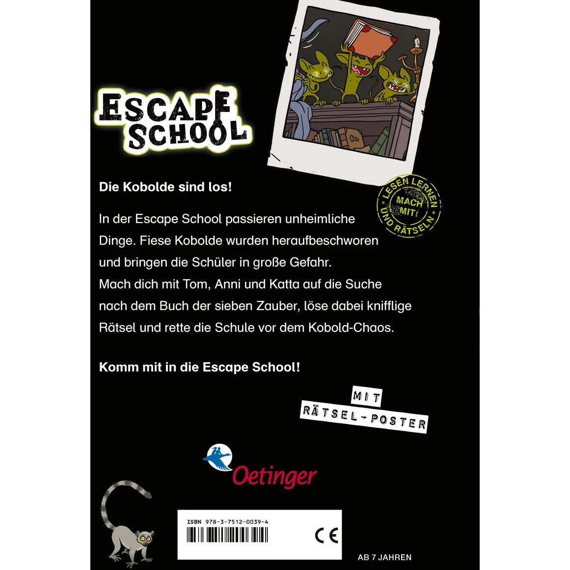Thumbnail - Escape School, Kinderbücher von Anne Scheller, Stefanie Wegner, Timo Müller-Wegner