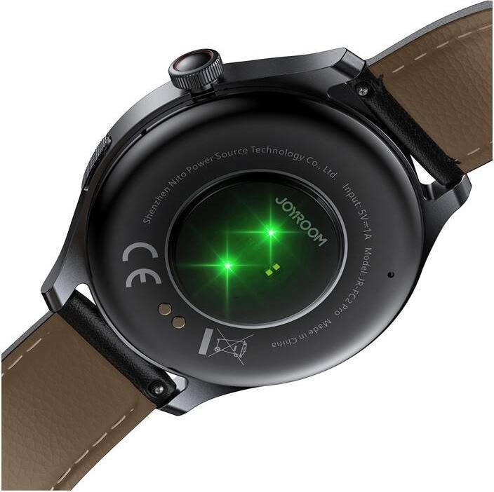 Actual product image Joyroom Classic Series JR-FC2 Pro Smart Watch (Answer/Make Call)-Space Grey (48 mm)