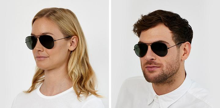Actual product image Ray Ban Aviator Gradient