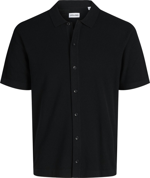 Jack & Jones Jjeemil Knit Structure Shirt Ss Sn