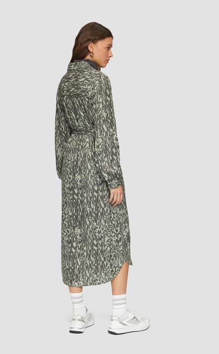 Produktbild S.Oliver Kleid Langes Kleid mit All-Over-Print (42)