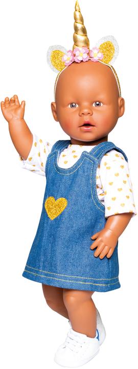 Image du produit Heless Robe en jean pièce d'or taille 35-