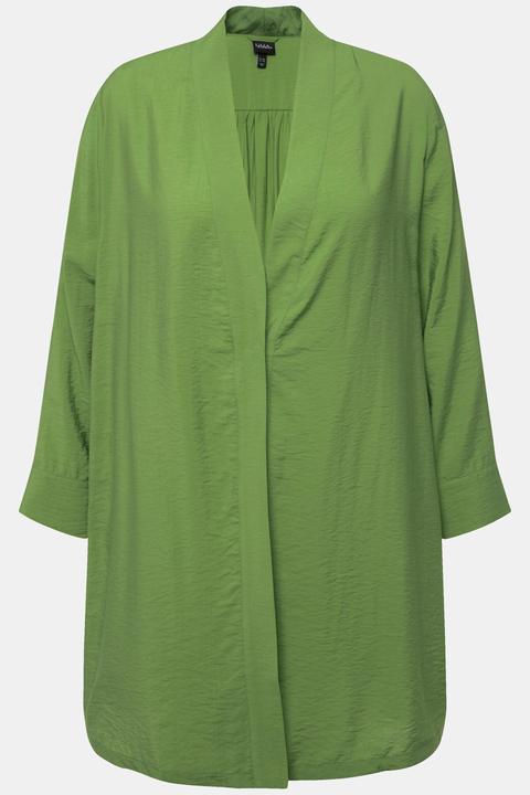 Actual product image Ulla Popken Textured Pleated-Back Jacket (46, 48)