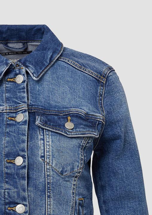 Produktbild S.Oliver Indoor-Jacke Denimjacke in authentischer Waschung (L)