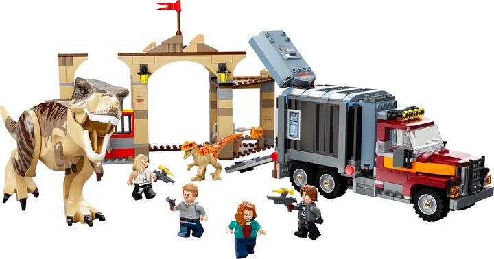 Immagine prodotto LEGO T. Rex e Atrociraptor: epidemia di dinosauri (76948, LEGO Jurassic World)