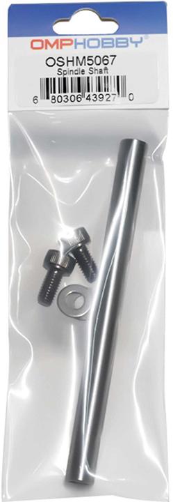 Actual product image OMPHobby M5 / M6 Hauptrotor Blattlagerwelle # OSHM5067