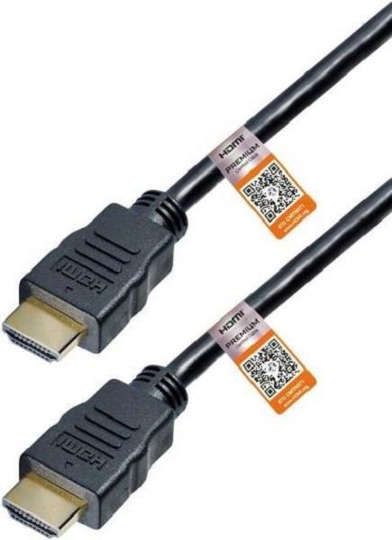 Produktbild Transmedia HDMI (Typ A) — HDMI (Typ A) (1 m, HDMI, 2.0)