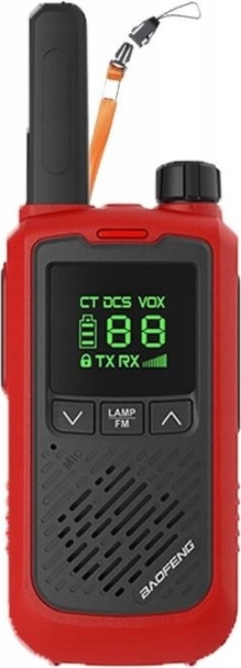 Baofeng Walkie-Talkie BF-T17 red (10 km)