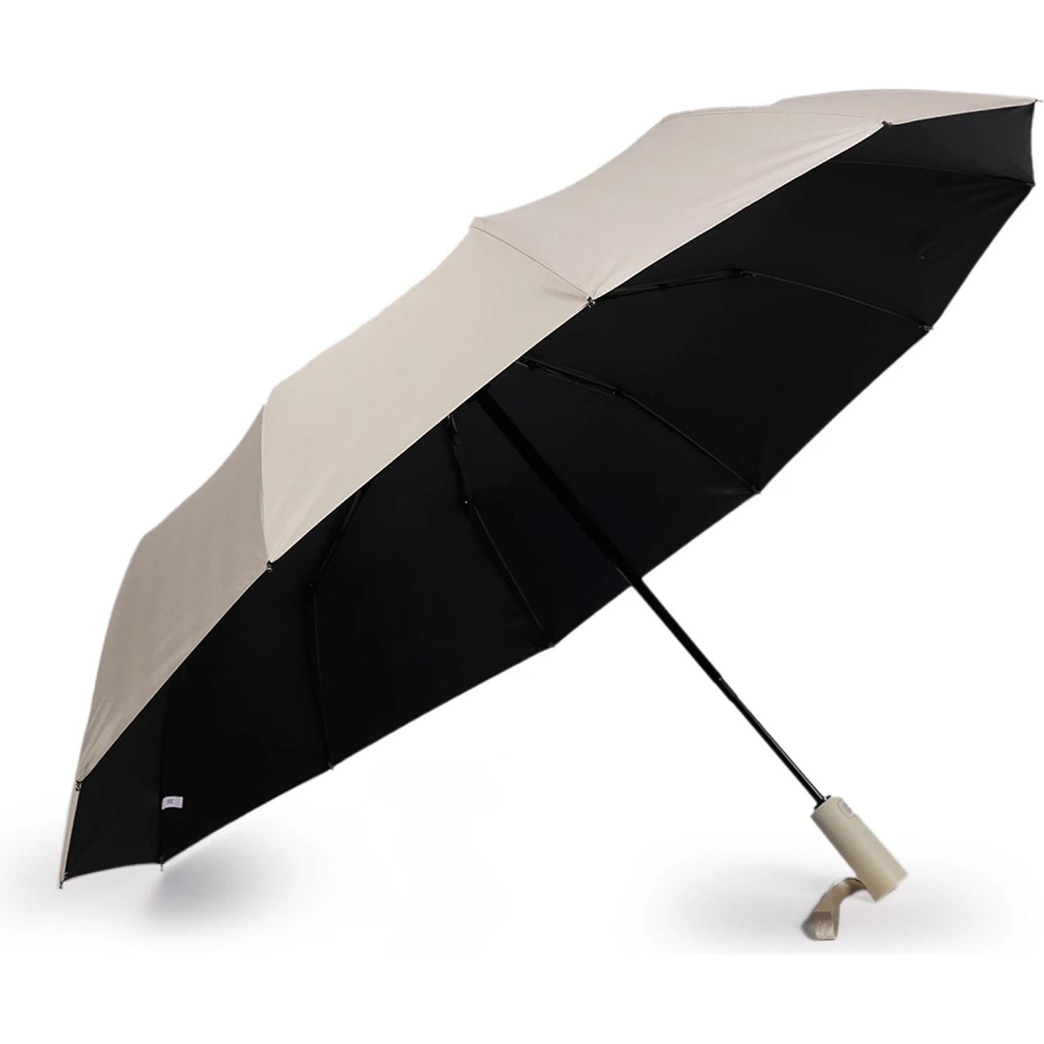 Oliver Weber Collection, Damen, Regenschirm, Automatik-Faltschirm für Damen, Schwarz