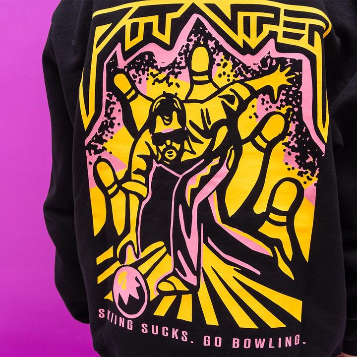 Actual product image Pit Viper Skiing Sucks Zip Hoodie (M)