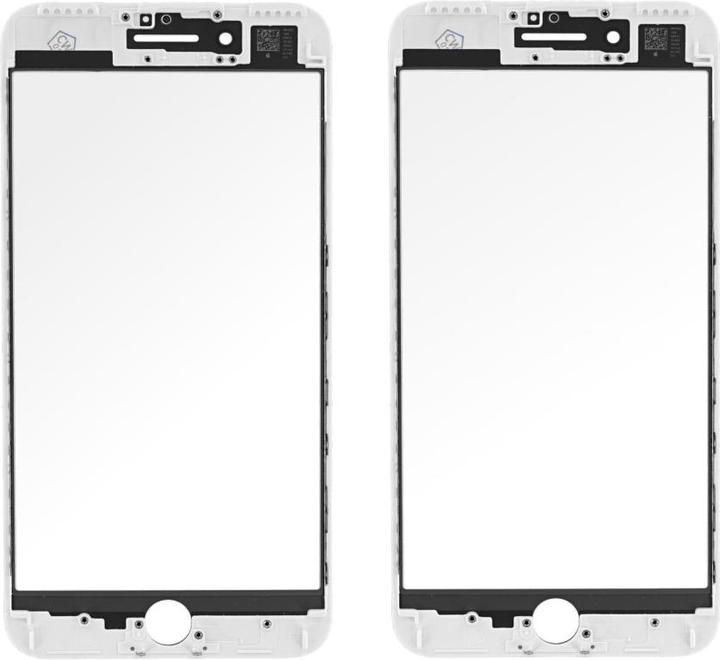 Actual product image OEM Display glass for iPhone 7 Plus white (Display, iPhone 7 Plus)