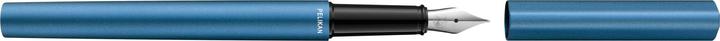 Actual product image Pelikan Ineo Element P6 fountain pen - petrol blue case (Petrol - Blue, 1 x)