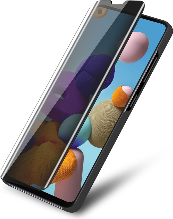 Immagine prodotto Cadorabo Copertina per specchietto retrovisore Smart View a libro (Samsung Galaxy A21s)