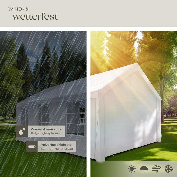 Actual product image tectake Garden (600 cm, 400 cm)