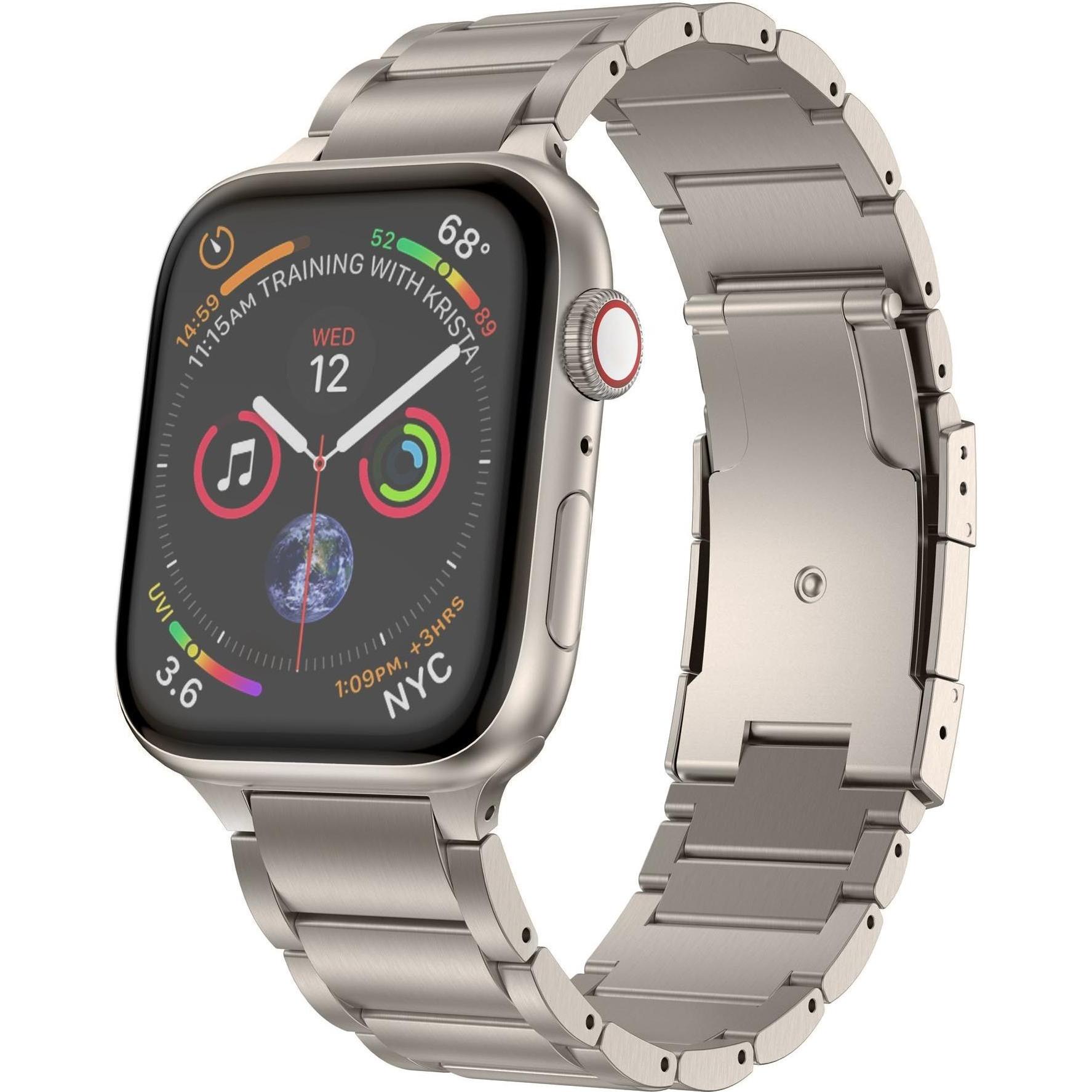 Strap-it Titanarmband (Titan, Apple Watch), Uhrenarmband