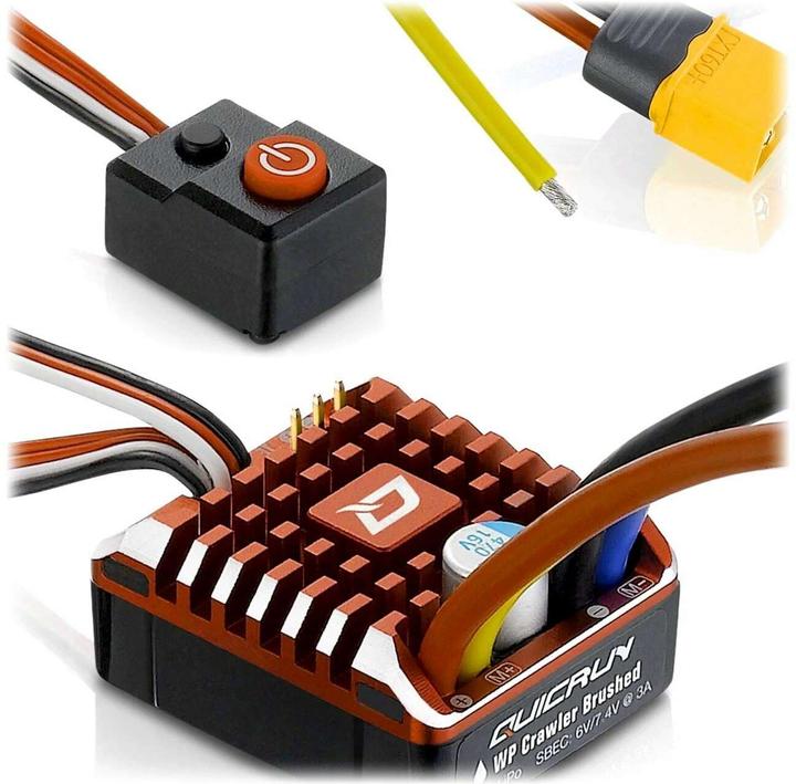 Produktbild Hobbywing Quicrun Brushed WP1080 Combo 540 40 Turn