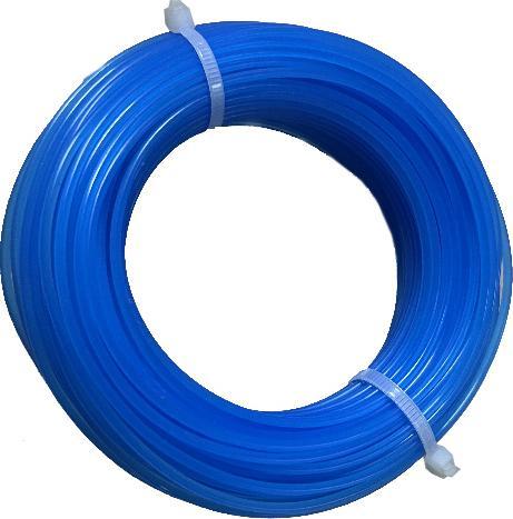 Produktbild Norka Trimmerschnur Ø1,6mm - 35m - Blau (Rasentrimmer, Trimmerfaden + Fadenspule)