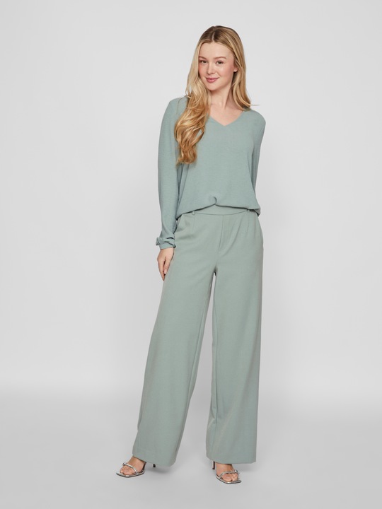 Actual product image Vila Long-sleeved top with V-neck (40)