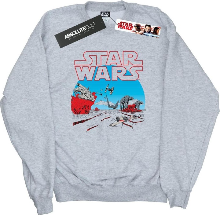 Immagine prodotto Star Wars The Last Jedi Action Scene Felpa Uomo (XL)
