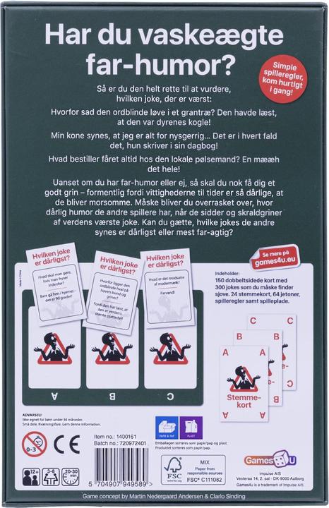 Produktbild Games4U Far Jokes ( I-1400161)