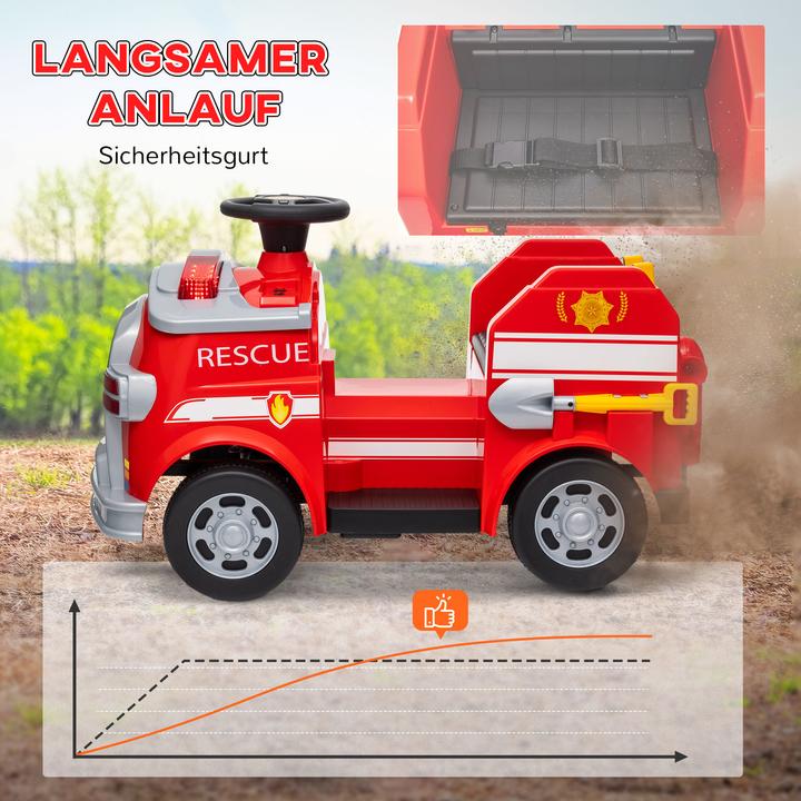 Immagine prodotto Aiyaplay Kinder Elektroauto Kunststoff, Stahl Rot (12 V)