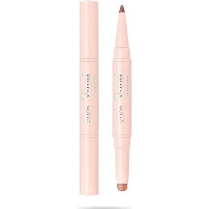 Pupa Milano, Lipliner, Pupa Vamp! Creamy Duo Medium Nude 02 (002 Medium Nude)