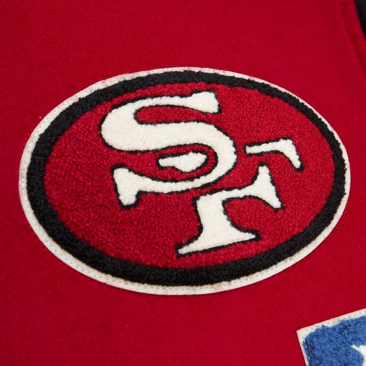 Actual product image Mitchell & Ness M&N Legacy Varsity Wool Jacket - NFL San Francisco 49ers - M (M)