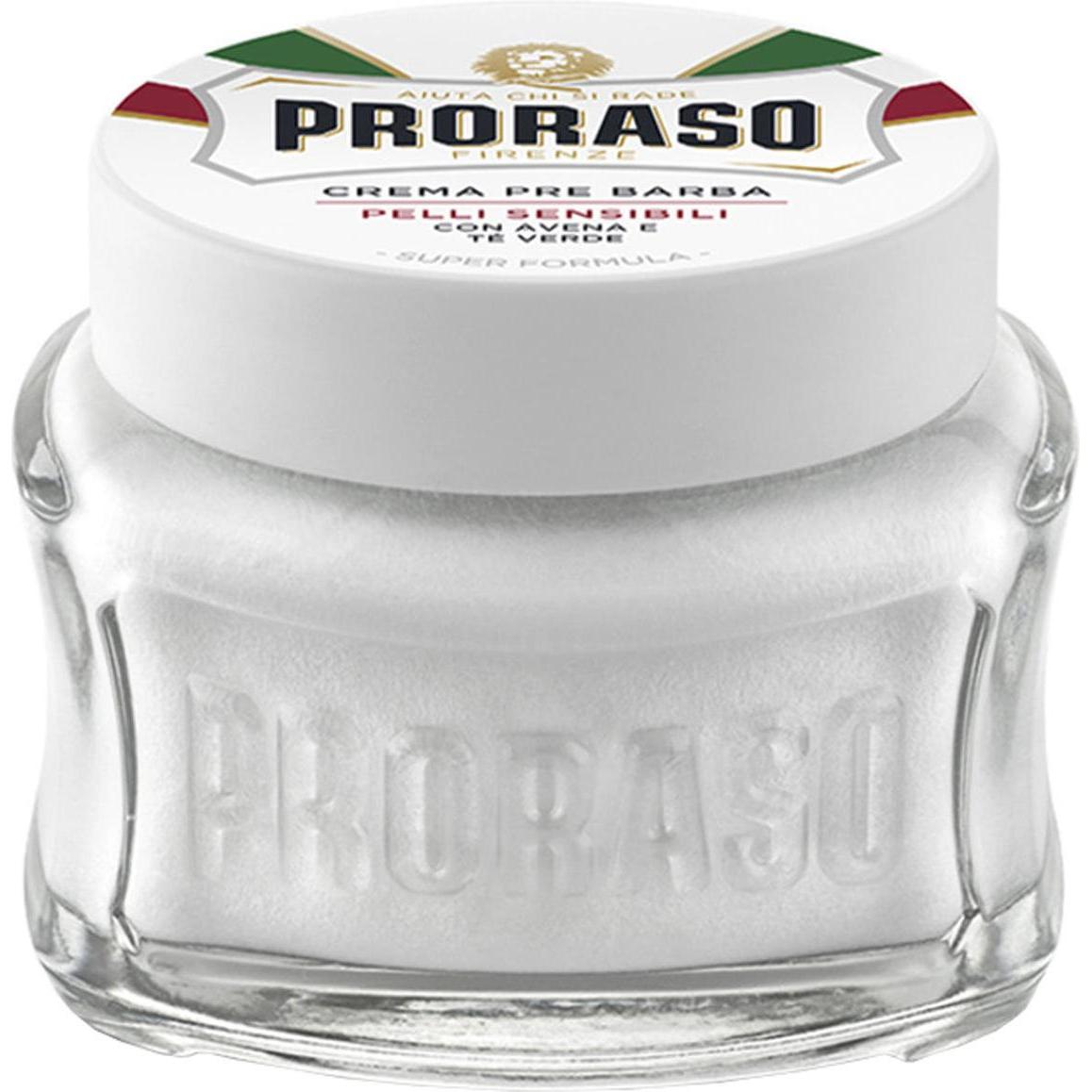 Thumbnail - Proraso, Rasierschaum + Rasiergel, White Pre-Shaving Cream (100 ml, Preshave)