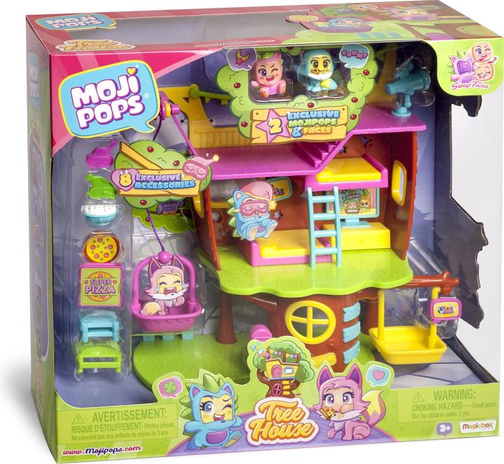 Image du produit Magic Box MojiPops MojiPops Tree House avec ascenseur figure (MP0SP0303)