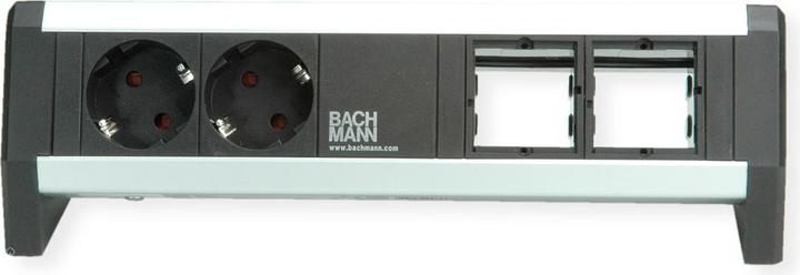 Image du produit Bachmann DESK 2x contact de protection (2x, CEE 7/3)