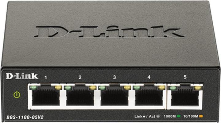 Actual product image D-Link DGS 1100-05V2 (5 ports)