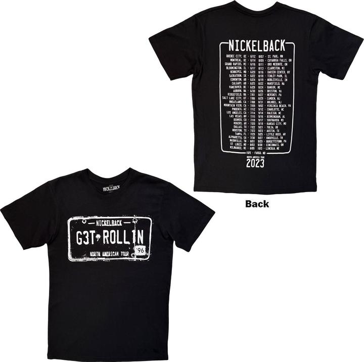 Produktbild Nickelback Get Rollin Tour Back Print (S)