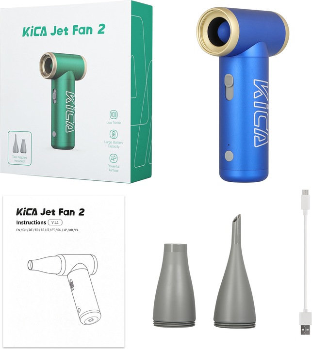 Productafbeelding Kica Multifunctionele ventilator FeiyuTech JetFan 2