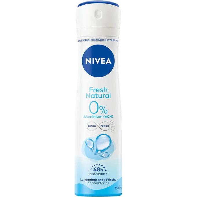 NIVEA, Deo, Deo Spray Fresh Natural Multipack 6 x 150 ml (Spray, 150 ml)