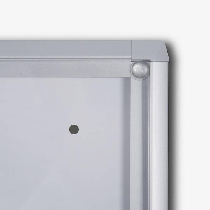 Productafbeelding Showdown Displays Showdown® Displays vitrine Economy XS B1 zilver 6x DIN A4 (71.10 x 65.50 cm)