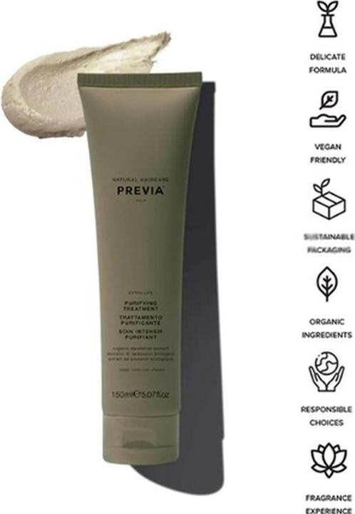 Actual product image Previa Green Clay Purifying Treatment (250 ml)