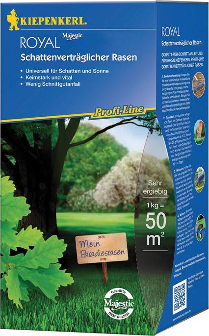 Kiepenkerl Lawn seed shade tolerant lawn 1 kg 50 m (Lawn reseed)