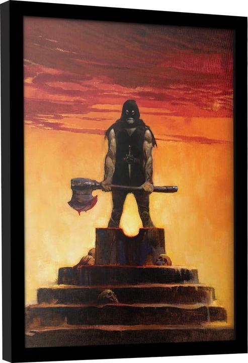 Produktbild Frank Frazetta Gerahmtes Poster The Executioner (40 x 30 cm)