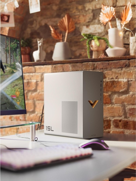 Actual product image HP Victus 15L — TG02-0630nz (AMD Ryzen 7 5700G, 16 GB, 1000 GB, Radeon RX 6600 XT)