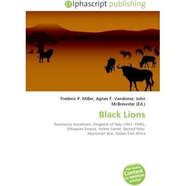 Black Lions, Fachbücher